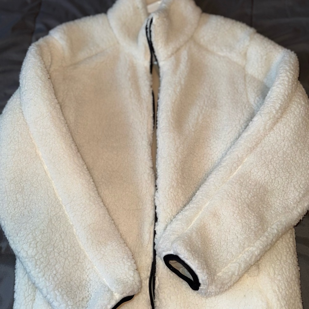 Cozy Women's Cream Teddy Jacket